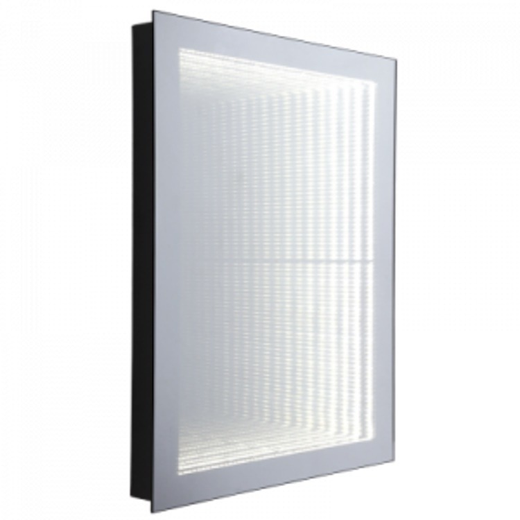 Steel and Glass Rectangular Infinity - Indoor, Mirror Lighting - Caidan ...